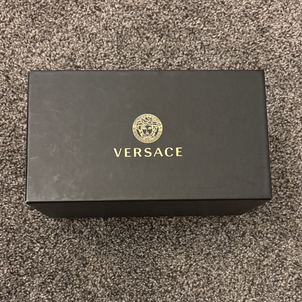 Versace Black Box with Gold Emblem